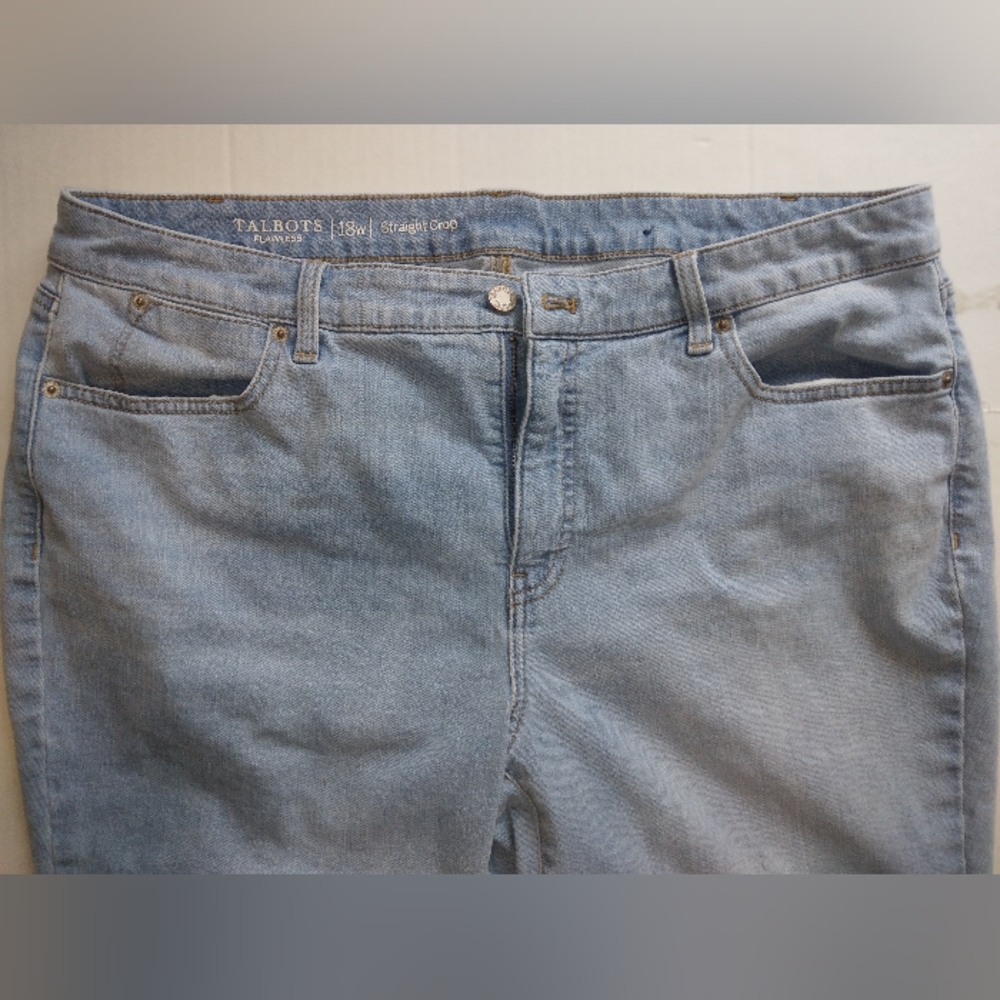 Talbots Flawless straight crop